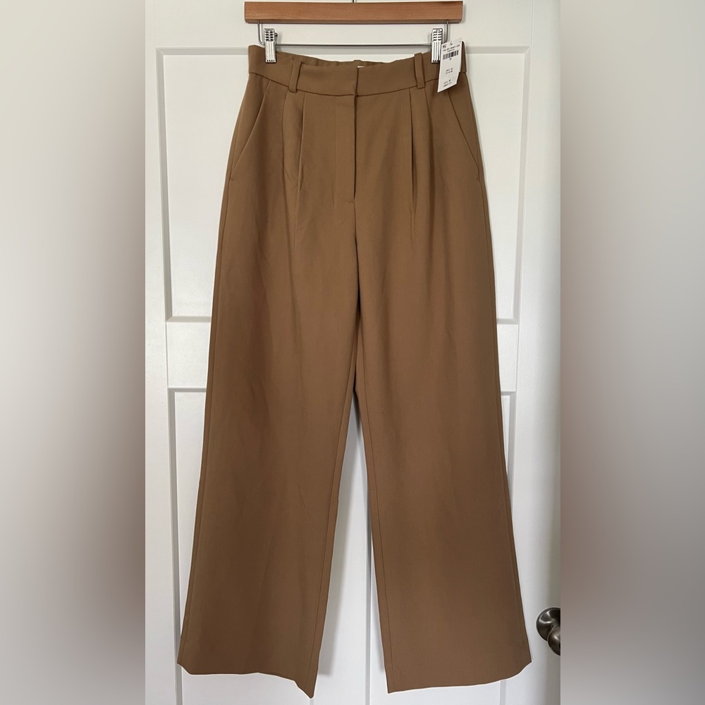 Abercrombie and Fitch Sloane Tailored Wide Leg Trouser, Size 28